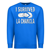True Royal I survived la chancla Premium Sweatshirt - linhVisuals