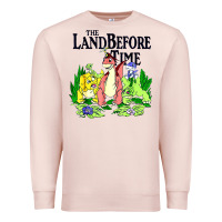 Pale Pink land before time pastel dinosaur friends Premium Sweatshirt - linhVisuals