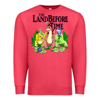 Cardinal land before time pastel dinosaur friends Premium Sweatshirt - linhVisuals
