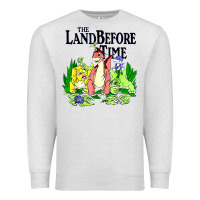 Oatmeal Heather land before time pastel dinosaur friends Premium Sweatshirt - linhVisuals