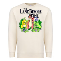Sandshell land before time pastel dinosaur friends Premium Sweatshirt - linhVisuals