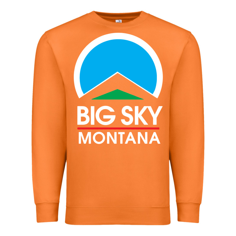 Big Sky Montana Premium Sweatshirt by linhVisuals | Teevron