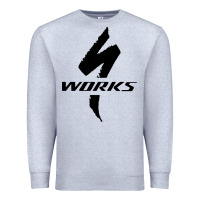 Heather Grey Specialized Bikes Bicycle Premium Sweatshirt - linhVisuals