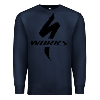 Navy Specialized Bikes Bicycle Premium Sweatshirt - linhVisuals