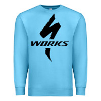 Ocean Blue Specialized Bikes Bicycle Premium Sweatshirt - linhVisuals