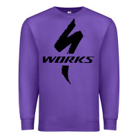 Purple Specialized Bikes Bicycle Premium Sweatshirt - linhVisuals