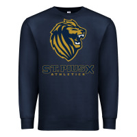 Navy st pius x high school athletics Premium Sweatshirt - linhVisuals