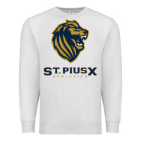 Oatmeal Heather st pius x high school athletics Premium Sweatshirt - linhVisuals
