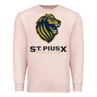 Pale Pink st pius x high school athletics Premium Sweatshirt - linhVisuals