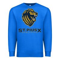 True Royal st pius x high school athletics Premium Sweatshirt - linhVisuals