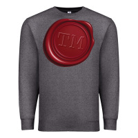 Charcoal Heather taskmaster seal Premium Sweatshirt - linhVisuals