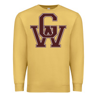 Antique Gold george washington high school Premium Sweatshirt - linhVisuals