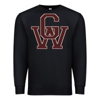 Black george washington high school Premium Sweatshirt - linhVisuals