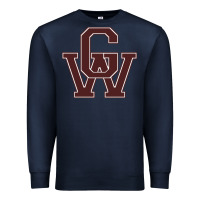 Navy george washington high school Premium Sweatshirt - linhVisuals