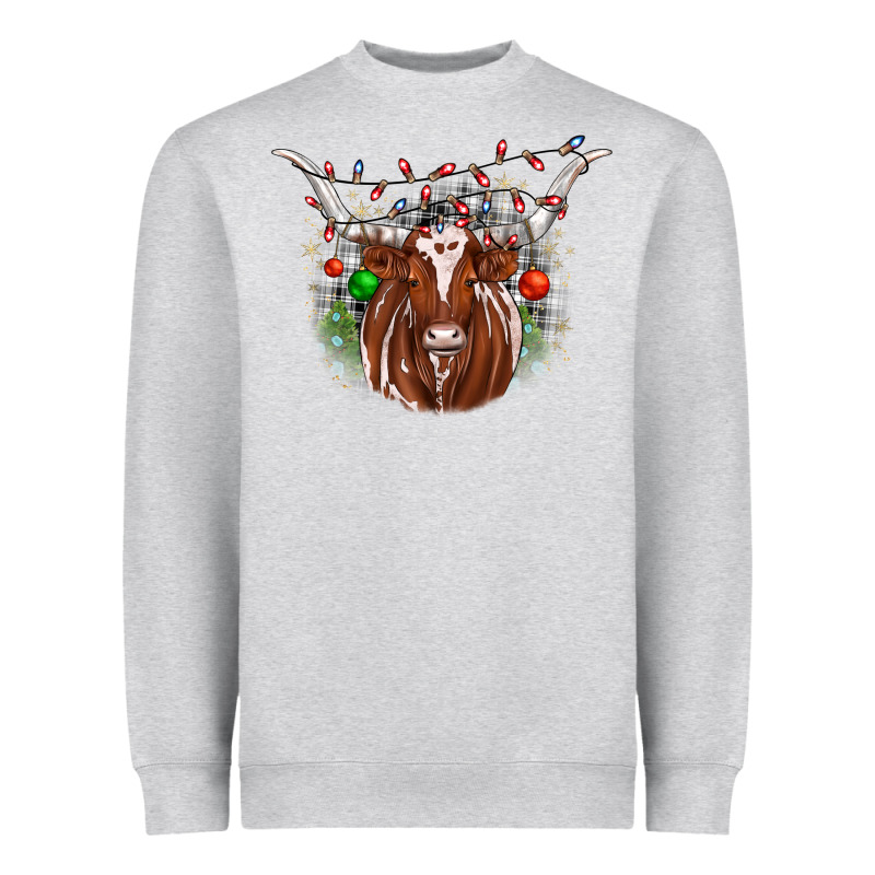 Christmas  Texas Longhorn Heavyweight Sweatshirt by JahusDesignShop | Teevron