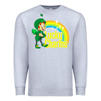 Heather Grey lucky charms Premium Sweatshirt - linhVisuals