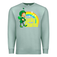 Seafoam lucky charms Premium Sweatshirt - linhVisuals