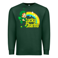 Sports Green lucky charms Premium Sweatshirt - linhVisuals