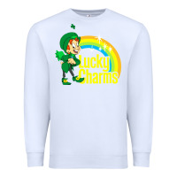 White lucky charms Premium Sweatshirt - linhVisuals