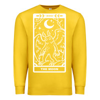 Lemon mothman   the moon Premium Sweatshirt - linhVisuals
