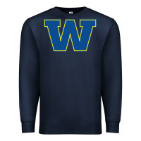 Navy wooster high school Premium Sweatshirt - linhVisuals