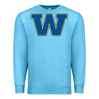 Ocean Blue wooster high school Premium Sweatshirt - linhVisuals