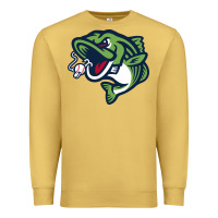 Antique Gold gwinnett stripers Premium Sweatshirt - linhVisuals