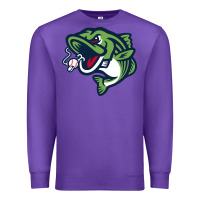 Purple gwinnett stripers Premium Sweatshirt - linhVisuals