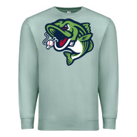 Seafoam gwinnett stripers Premium Sweatshirt - linhVisuals