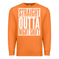 Carrot straight outta night shift Premium Sweatshirt - linhVisuals