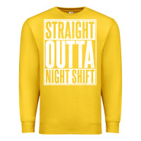 Lemon straight outta night shift Premium Sweatshirt - linhVisuals