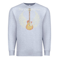 Heather Grey Cranberries Dolores O'Riordan Premium Sweatshirt - linhVisuals