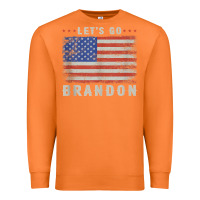 Carrot let’s go brandon funny vintage american flag tank top Premium Sweatshirt - linhVisuals