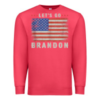 Cardinal let’s go brandon funny vintage american flag tank top Premium Sweatshirt - linhVisuals