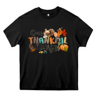 Black one thankful nurse Heavy Core Tee - CowGirlArtShop