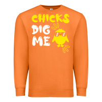 Carrot chicks dig me Premium Sweatshirt - linhVisuals