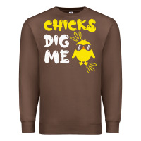 Chestnut chicks dig me Premium Sweatshirt - linhVisuals