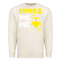 Sandshell chicks dig me Premium Sweatshirt - linhVisuals