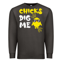 Smoke chicks dig me Premium Sweatshirt - linhVisuals
