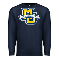 Navy marquett Premium Sweatshirt - linhVisuals