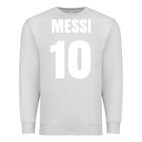 Dove Grey messi 10 Premium Sweatshirt - linhVisuals
