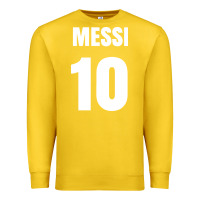 Lemon messi 10 Premium Sweatshirt - linhVisuals