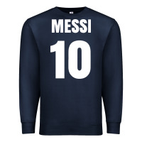 Navy messi 10 Premium Sweatshirt - linhVisuals