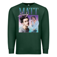 Sports Green matt healy homage Premium Sweatshirt - linhVisuals