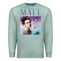 Seafoam matt healy homage Premium Sweatshirt - linhVisuals