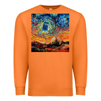 Carrot van gogh never saw gallifrey Premium Sweatshirt - linhVisuals
