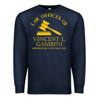 Navy vincent gambini law offices Premium Sweatshirt - linhVisuals