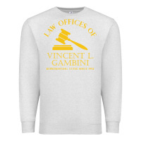 Oatmeal Heather vincent gambini law offices Premium Sweatshirt - linhVisuals