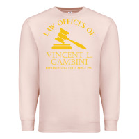 Pale Pink vincent gambini law offices Premium Sweatshirt - linhVisuals