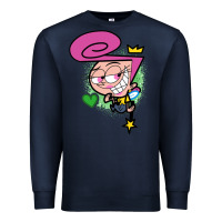 Navy wanda Premium Sweatshirt - linhVisuals